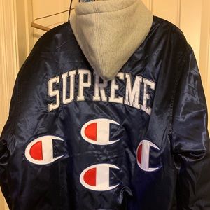 Supreme champion collaboration jacket